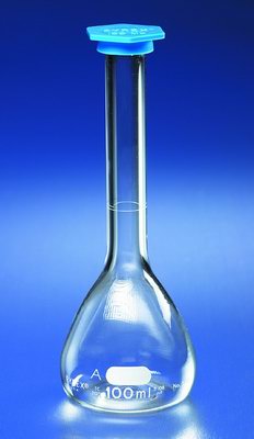 Volumetric Flask with Snap-Cap, Class A