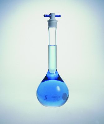 Volumetric Flask with PTFE Stopper, Class A