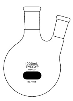Corning® Pyrex® Replacement Two Neck Boiling Flasks