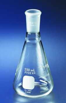 Corning® Pyrex® Narrow Mouth Erlenmeyer Flasks with ST Joint