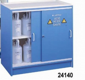 Blue Nonmetallic Storage Cabinets