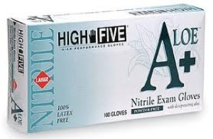 A+ Aloe® Latex Powder-Free Gloves