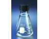 Corning® Pyrex® Narrow Mouth Erlenmeyer Flasks with Screw Cap