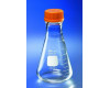 Corning® Pyrex® Wide Mouth Erlenmeyer Flasks with Screw Cap