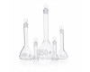 DWK Life Sciences Kimble® Kimax Volumetric Flasks, Class A, Heavy Duty, Wide Mouth with Glass Stopper
