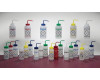 Safety Labeled Wide Mouth 2-Color Wash Bottles