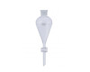 Kontes&#174; Squibb Separatory Funnels with ST 24/40 Joints and PTFE Plug