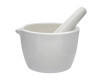 Eisco Porcelain Mortar and Pestle, Heavy Duty Pattern