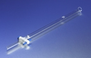 Corning® Pyrex® Chromatography Column with Coarse Fritted Disc and PTFE Stopcock