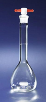 Corning® Pyrex® Volumetric Flasks with PTFE Stopper, Class A