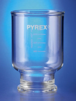 Corning® Pyrex® Graduated Funnels for Assembly with Fritted Glass Support Base