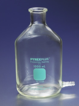 Corning® PyrexPlus® Coated Aspirator Bottles
