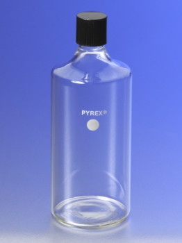 Corning® Pyrex® Roller Bottles with 38mm Cap
