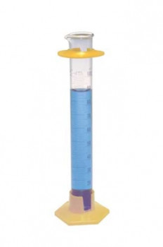 Kimax® Educational-Grade Cylinder with Single Blue Metric Scale