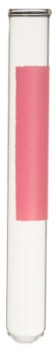 Kimble® Mark-M™ Pink Glass Culture Tubes