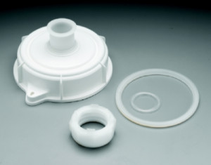 Nalgene™ Closed-Dome Tank Closure with Mixer Support Assembly