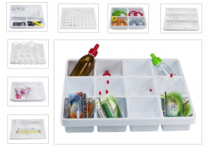 Lab Drawer Compartment Trays