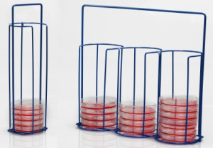 Poxygrid® Petri Dish Carrying Racks