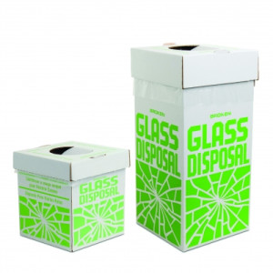 Broken Glass Disposal Box