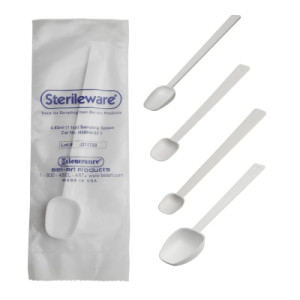 Sterileware® Double-Bagged Long Handle Sampling Spoons