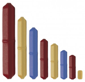 Octagonal Spinbar® Color Magnetic Stirring Bars