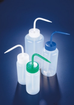 Azlon® Wash Bottles, Non-Venting, Wide Neck, LDPE