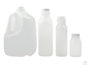 Qorpak® Natural HDPE Dairy Jugs