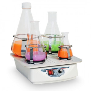 Mini-300 Orbital Genie™ with Flask Clamps