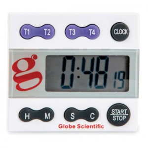 4-Channel Laboratory Timer