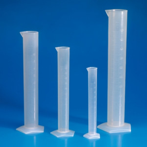 Globe Scientific Plastic Graduated Cylinders