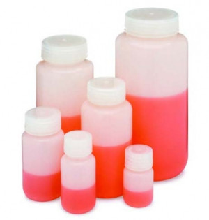 Globe Scientific Diamond RealSeal™ Wide Mouth Bottles