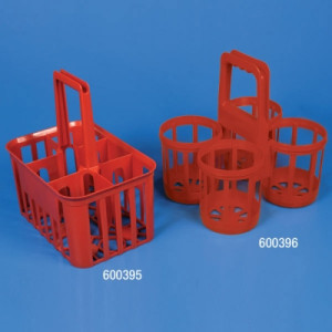 Globe Scientific HDPE Bottle Carriers