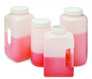 Globe Scientific Diamond RealSeal™ Large Format Wide Mouth Bottles