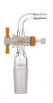 Right Angle Flow Control Inlet Adapter with Varibor Metering Plug