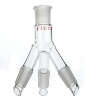 Three-Way Micro Distributor Adapter for Distillation