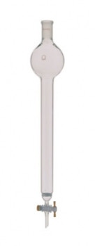 Glass Columns with Reservoir, ST Joint, and Fritted Disc