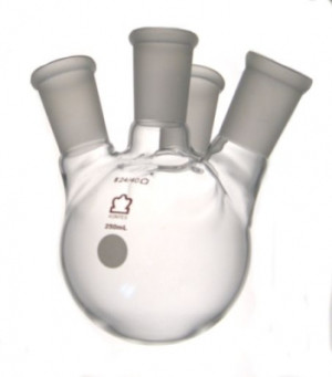 Distilling Flasks with Four Angled Necks