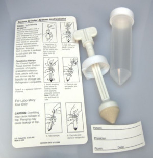 Sterile Closed-System Tissue Grinders with Vitrified Tip