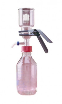 ULTRA-WARE® Microfiltration Assembly with Stainless Steel Support and GL 45 Style Bottle, 47mm