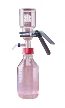 ULTRA-WARE® Microfiltration Assembly with Fritted Glass Support and GL 45 Style Bottle, 47mm