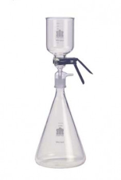 ULTRA-WARE® Microfiltration Assembly with Stainless Steel Support and Ground Joint, 90mm