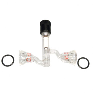 180° Vacuum Connector with HI-VAC® Valves