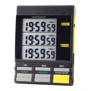 Traceable® Triple-Display Timer