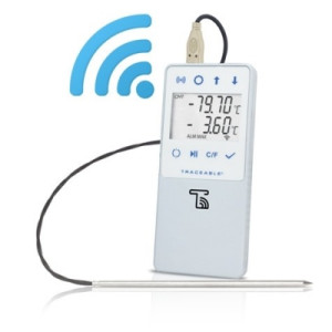 TraceableLIVE® Ultra-Low Datalogging Traceable Thermometer