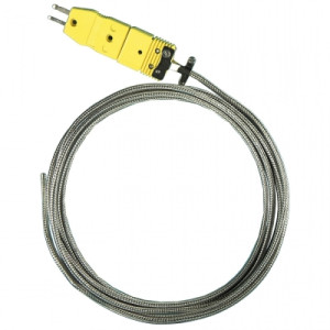 High Temperature Type-K Braided Probe