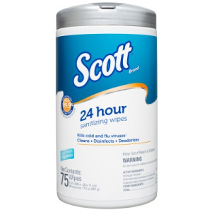 Scott® 24 Hour Sanitizing Wipes