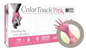 Microflex® ColorTouch® Pink Latex Gloves