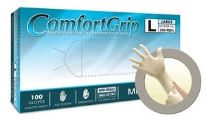 Microflex® ComfortGrip® Latex Gloves, a Krackeler Value Brand