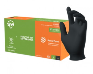 PowerForm® Nitrile Exam Gloves with EcoTek®