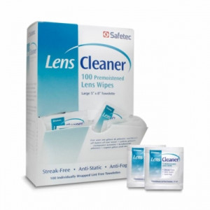 Safetec® Lens Cleaner Wipes